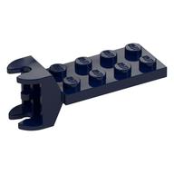 Hinge Plate 2 × 4 with Articulated Joint - Female Dark Blue