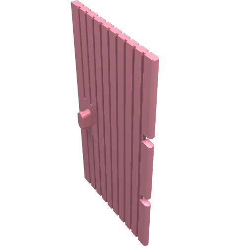 Door 1 × 4 × 6 Pink