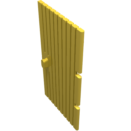 Tür 1 × 4 × 6 Gelb
