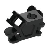 Minifig Neckwear Backplate with 4 Bars Schwarz