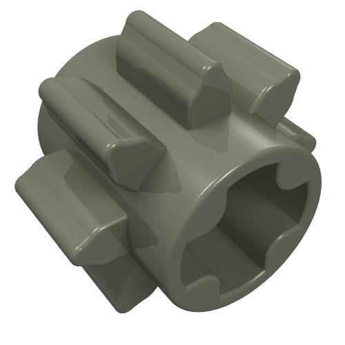 Technic Gear 8 Tooth Dunkelgrau