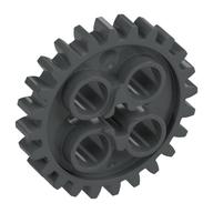Technic Gear 24 Tooth [New Style with Single Axle Hole] Dark Bluish Gray