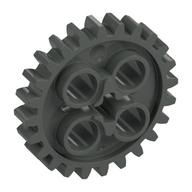 Technic Gear 24 Tooth [New Style with Single Axle Hole] Dunkelgrau