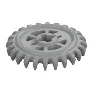 Technic Gear 24 Tooth Crown with Reinforcements [New Style] Hellblaugrau