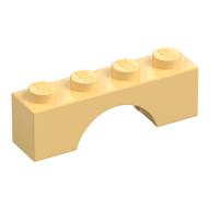 Brick Arch 1 × 4 Light Yellow
