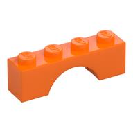 Stein Bogen 1 × 4 Orange