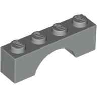 Brick Arch 1 × 4 Light Gray