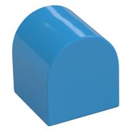 Duplo Brick 2 × 2 × 2 Curved Top Dark Azure