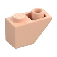 Brick Sloped Inverted 45° 2 × 1 Light Nougat