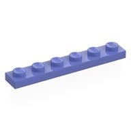 Platte 1 × 6 Blauviolett