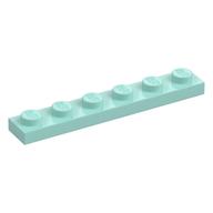 Platte 1 × 6 Aqua