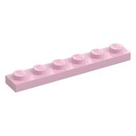 Platte 1 × 6 Rosa