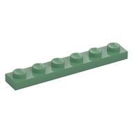 Plate 1 × 6 Sand Green