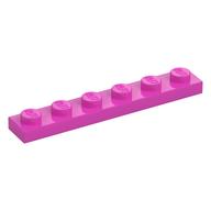 Plate 1 × 6 Dark Pink