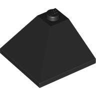 Brick Sloped 33° 3 × 3 Double Convex Black