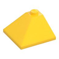 Brick Sloped 33° 3 × 3 Double Convex Gelb
