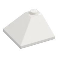 Brick Sloped 33° 3 × 3 Double Convex White