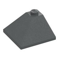 Brick Sloped 33° 3 × 3 Double Convex Dunkelblaugrau