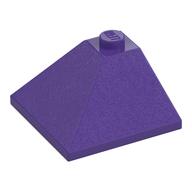 Brick Sloped 33° 3 × 3 Double Convex Dunkellila