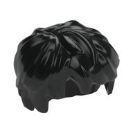 Hair Tousled, Short Black