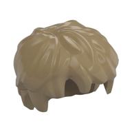 Hair Tousled, Short Dark Tan