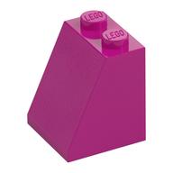 Dachstein 65° 2 × 2 × 2 mit unten Rohr Magenta