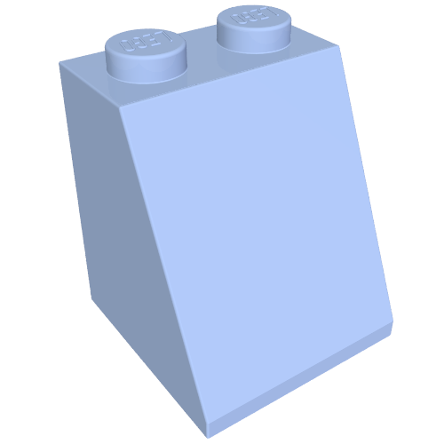 Dachstein 65° 2 × 2 × 2 mit unten Rohr Royal Blue