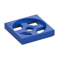 Turntable 2 × 2 Plate, Base Blue