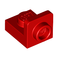 Bracket 1 × 1 - 1 × 1 Inverted Red