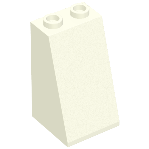 Brick Sloped 75° 2 × 2 × 3 Smooth