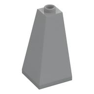 Brick Sloped 75° 2 × 2 × 3 Double Convex Light Bluish Gray