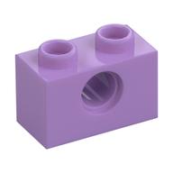 Technic Stein 1 × 2 [1 Pinloch] Mittellavendel