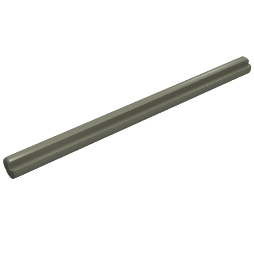 Technic Achse 8 Dunkelgrau