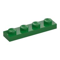 Platte 1 × 4 Grün