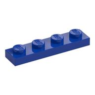 Platte 1 × 4 Dark Blue-Violet