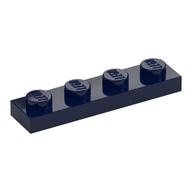 Plate 1 × 4 Dark Blue