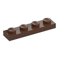 Plate 1 × 4 Brown