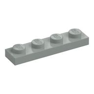 Plate 1 × 4 Light Gray