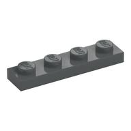 Plate 1 × 4 Dark Bluish Gray