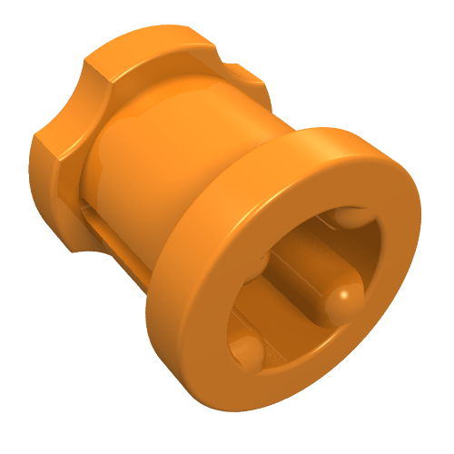 Technic Buchse Orange