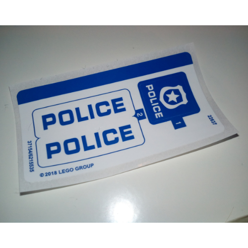 Stickerbogen für Set 60176-1 [Keine Farbe/Beliebige Farbe]