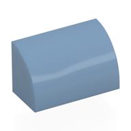 Bogenstein 1 × 2 × 1 Nr. Noppen Sandblau