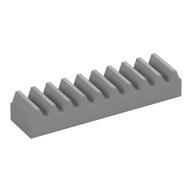 Technic Gear Rack 1 × 4 Light Bluish Gray