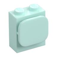 Brick Special 1 × 2 × 2 with Photo Clip Hellaqua