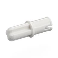 Technic Axle Pin without Friction Ridges Lengthwise Weiß