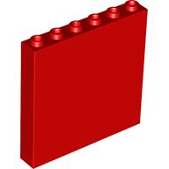 Stein 1 × 6 × 5 Rot