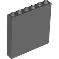 Stein 1 × 6 × 5 Dunkelblaugrau