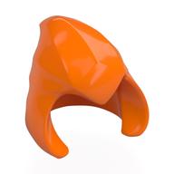 Hood / Cowl Pointed Orange