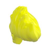 Hair Mohawk Wavy Leuchtgelb