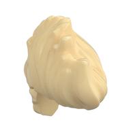 Hair Mohawk Wavy Tan